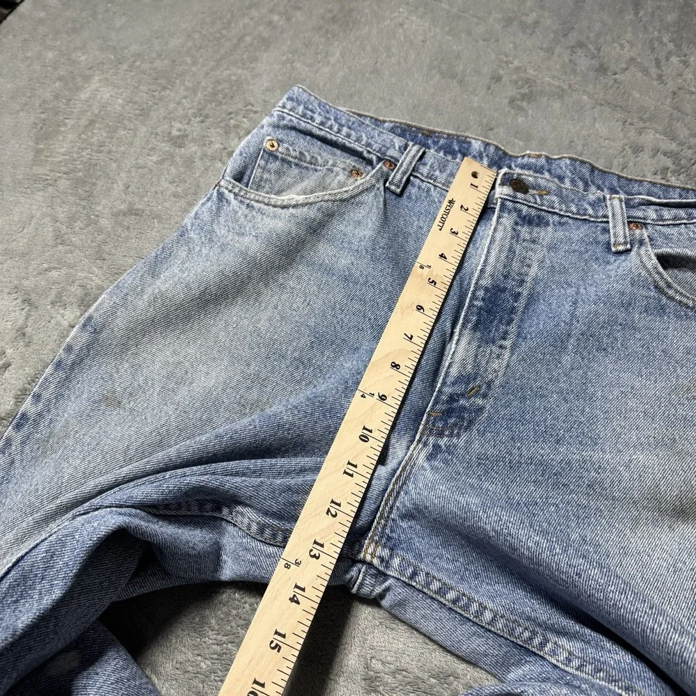 Vintage 90s Levi's 550 Relaxed Fit‎ Jeans, Light Mud Wash Denim 36x30 (33x29.5)
